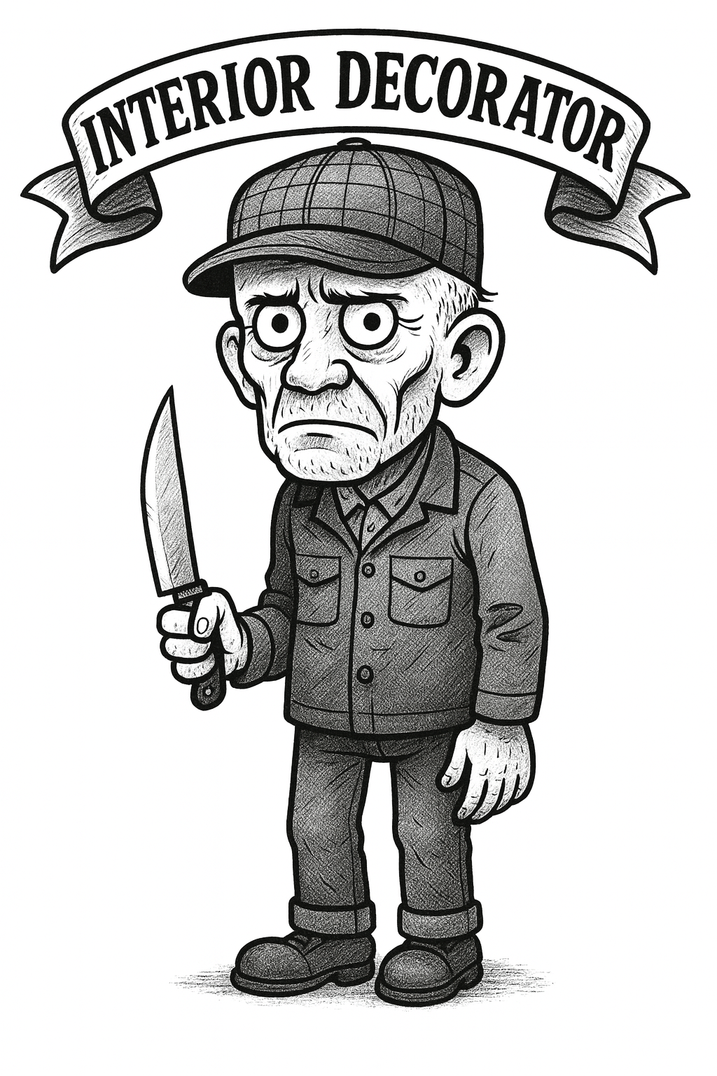 Interior Decorator (Ed Gein) T-Shirt