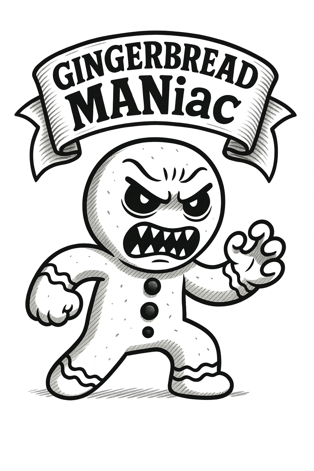 Gingerbread MANiac T-Shirt