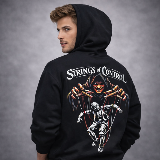 Strings Of Control Hoodie